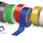 Tesa 4688 Nastro telato rivestito in polietilene rosso/giallo/verde/marrone 25mt