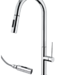 Vicario Armando 400033CR Mix Miscelatore Cucina SLIM D-30 CROMO con Doccetta Estraibile