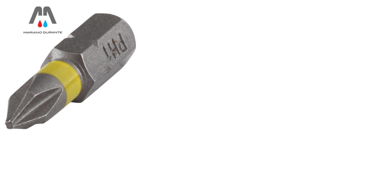 Wolfcraft 3 Inserti Solid Philips PH1 25mm cod.1330000 in blister - immagine 1