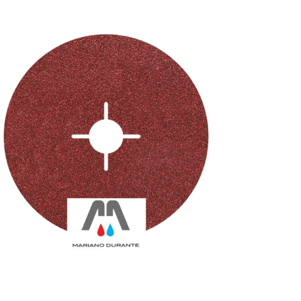 Wolfcraft 5 DISCHI ABRASIVI DI FIBRA X METALLI diam.115 - grana 40