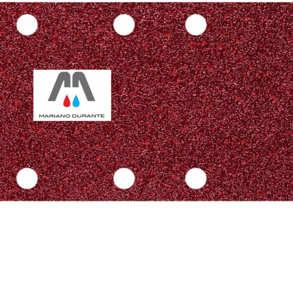 Wolfcraft 5 strisce forate abrasive grana 80 -largh 93 - lungh 230mm -