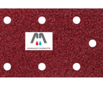 Wolfcraft 5 strisce forate abrasive grana 80 -largh 93 - lungh 230mm -