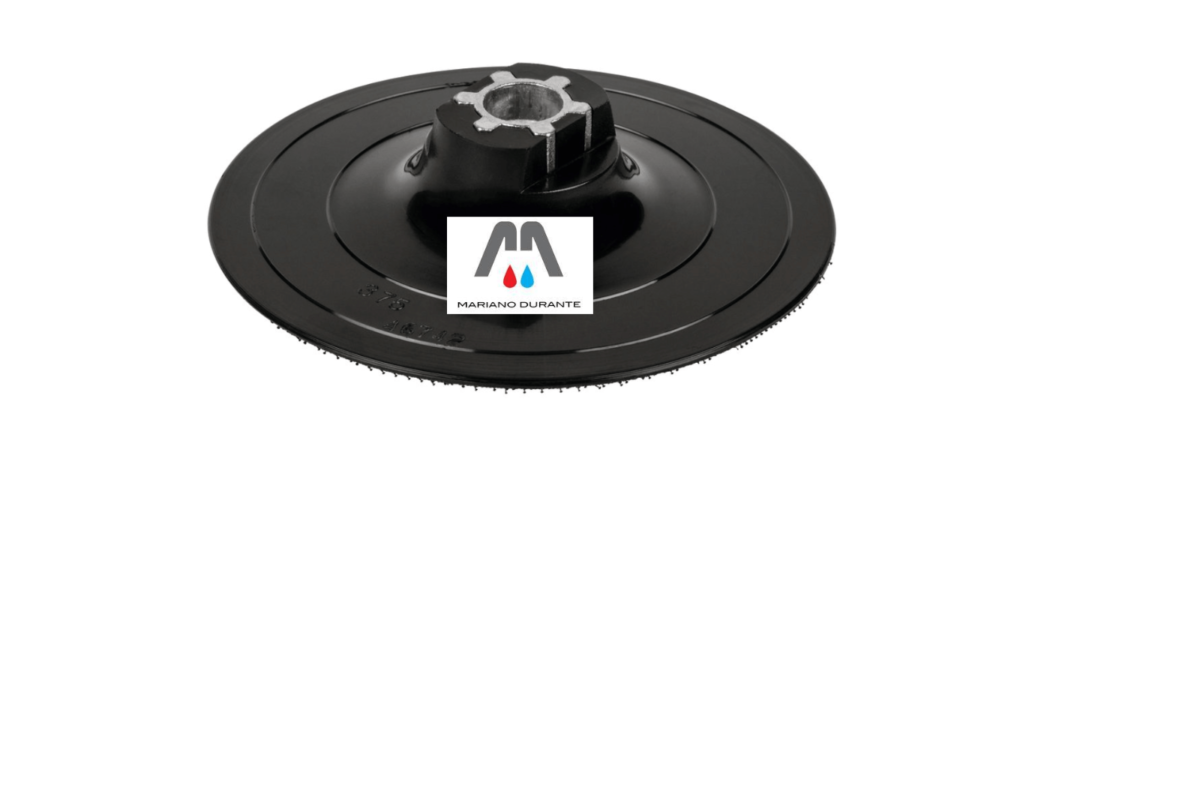 Wolfcraft platorello velcrato x smerigliatrice diam115mm - immagine 1