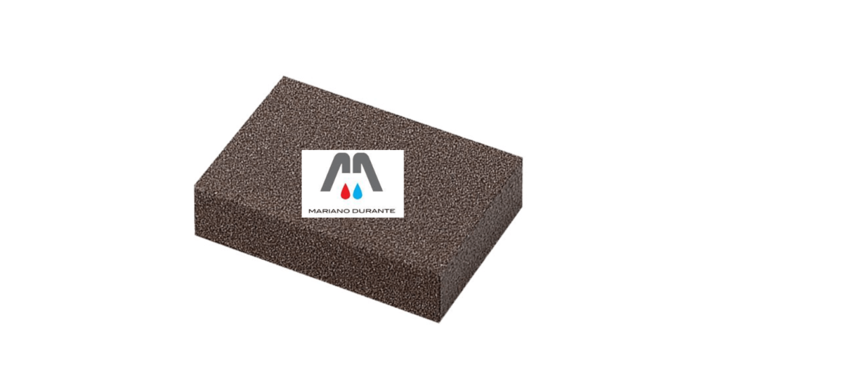 Wolfcraft spugna abrasiva 97 x 25 x 67 mm -grana 80/120 - immagine 1