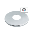 PIASTRA TONDA ROSONE CROMO X RUBINETTO MISCELATORE DOCCIA (CARTUCCIA Ø 35)