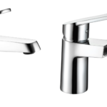 Set miscelatori lavabo + bidet cromo FLUID